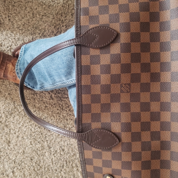 L.V. Neverfull MM Damier Ebene - Picture 8 of 16